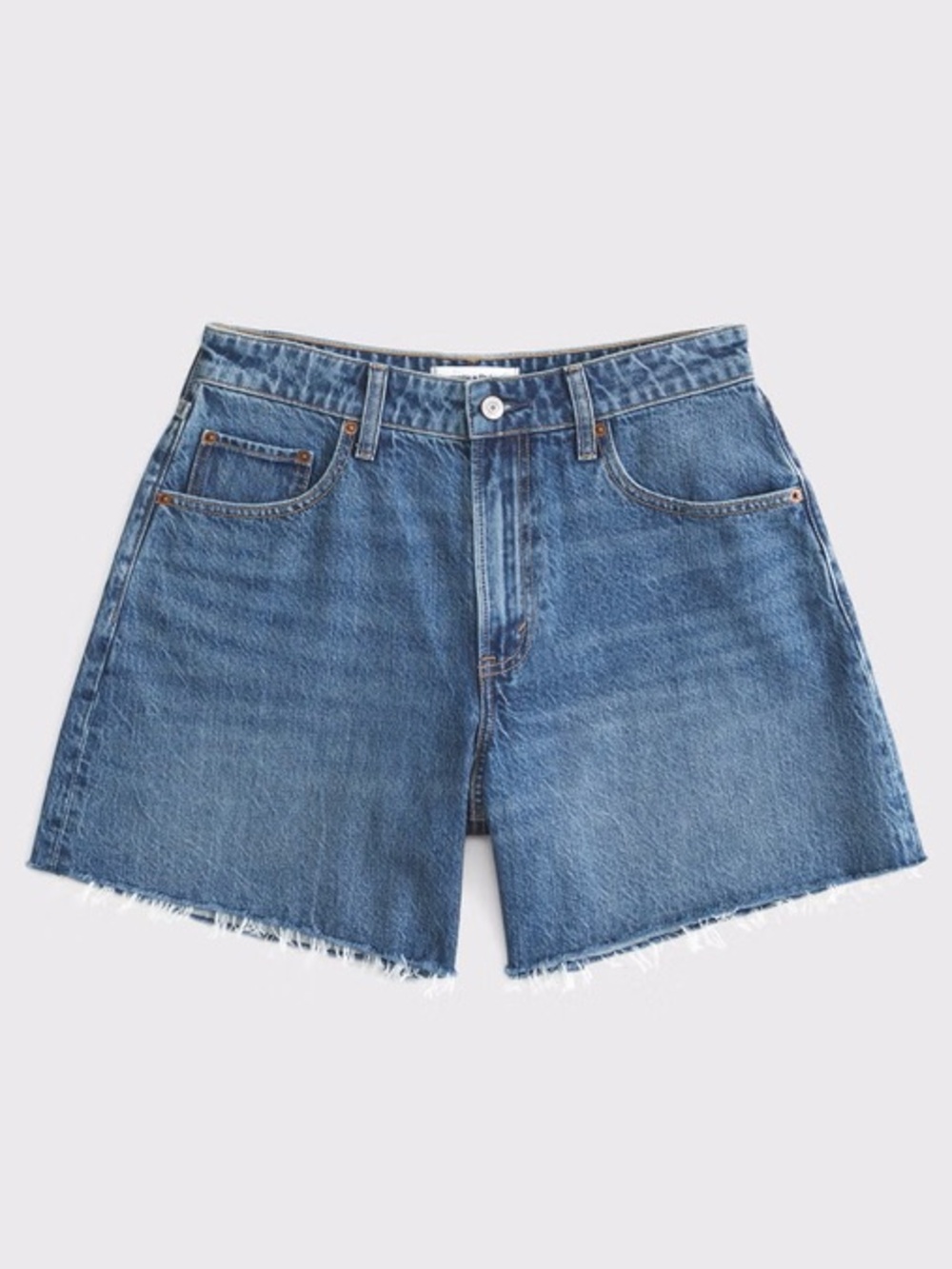 Abercrombie & Fitch Curve Love High Rise Loose Shorts